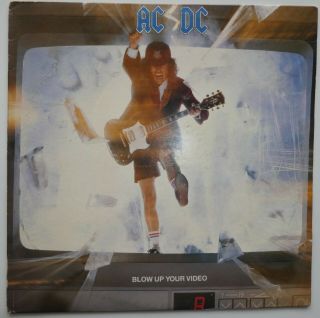Ac/dc Blow Up Your Video Vinyl Lp 1988 Australian Pressing Aplp 072