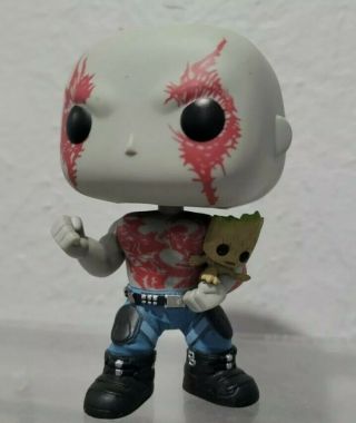 Funko Pop Drax With Baby Groot 262 Guardians Of The Galaxy Vol.  2 Fye Exclusive