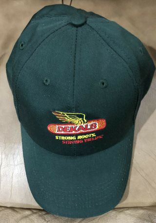 Dekalb Seed Cap Strong Roots Strong Yields Green & Yellow Adjustable