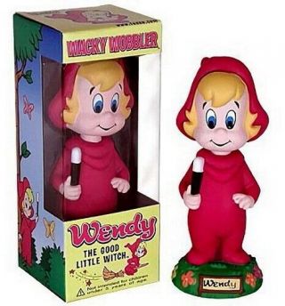 Wendy The Witch Harvey Comics Funko Bobblehead Never Removed From Box