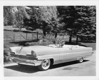 1956 Lincoln Premiere Convertible Coupe Press Photo And Release 0012