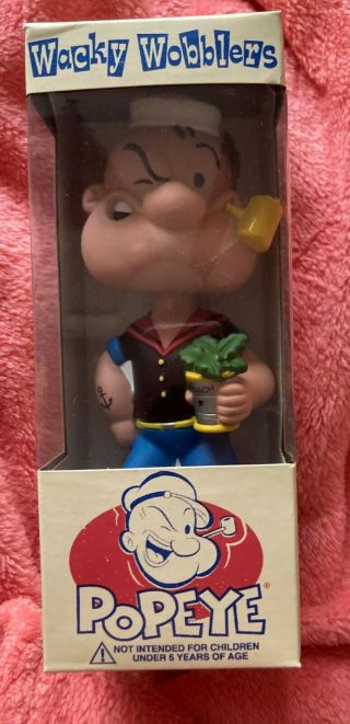 Popeye The Sailor Man Wacky Wobbler By Funko Pop Culture Rare