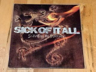 Sick Of It All Scratch The Surface Lp Clear Vinyl Equal Vision Records Agnostic