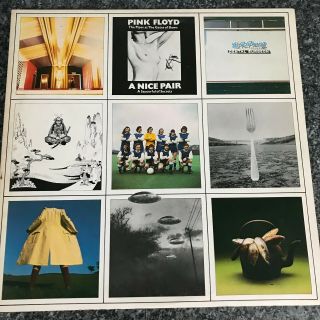 Double Lp Vinyl Pink Floyd A Pair 1974 Uk 1st Press Ex/ex