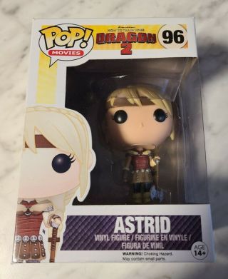 Funko Pop Movies " How To Train Your Dragon 2 " Astrid (vaulted) 96