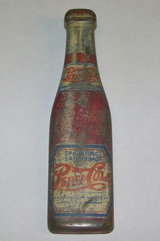 Pepsi Cola Double Dot Bottle Opener Wwii 1940 