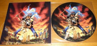 Iron Maiden The Clansman In Buenos Aires Picture Disc Vinyl Lp