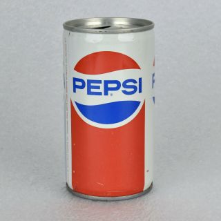 Vtg 1970s Pepsi Cola Soda Can Steel Body Aluminum Top Cincinnati Ohio