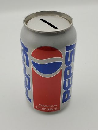 1997 Pepsi Cola Can Bank 50th Anniversary Roseburg,  Oregon Vintage Real Can