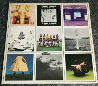 Double Lp Vinyl Pink Floyd A Pair 1974 Uk Press Nm/nm Monk Cover