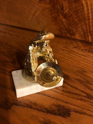 Stamper -  " Black Hills Gold Jewelry " - Miner Figurine Panning Gold