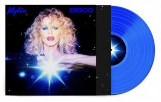 Kylie Minogue Disco Blue Disc Vinyl 12 " Lp Limited Edition Rare Barnes Noble