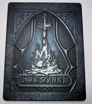Dark Souls Iii 3 Steelbook Case,  Soundtrack Limited Collector Edition (no Game)
