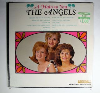 The Angels Smash Mgs 27048 Mono Sealed/mint " A Halo To You " Lp