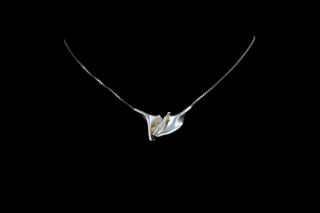 Modern Sterling Silver Necklace By Niels Erik From | Scandinavian Jewellery
