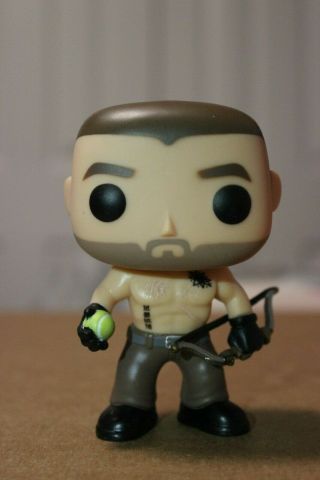 Funko Pop Tv Series Arrow Oliver Queen Island Scarred Fugitive Toys Loose