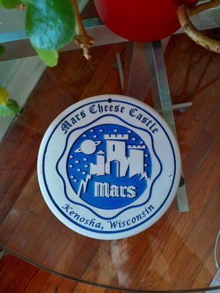 Mars Cheese Castle Ceramic Trivet Bread Warmer.  A Wisconsin Classic