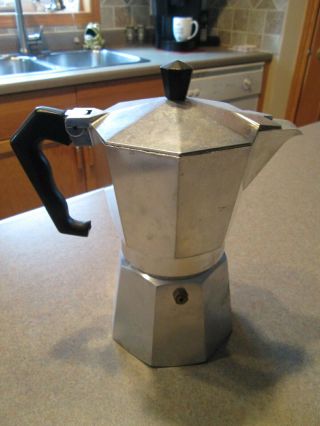Vintage Junior Expresso Maker Stove Pot Made In Italy