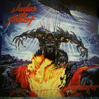 Judas Priest - Jugulator - Blue Color Double Vinyl Record Lp