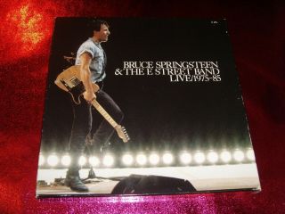 Bruce Springsteen - Live 1975 - 85 - 5lp Box Ex,  /ex,  /450227 1/1986 Uk