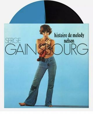 Serge Gainsbourg - Histoire De Melody Nelson Vinyl Lp Ltd To 500 On Blue/black