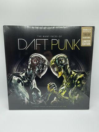 The Many Faces Of Daft Punk Vinyl Double Lp Color Fast Same Day