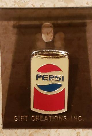 Pepsi Cola Lapel Hat Pin Pop - Top Soda Can Vintage Rare