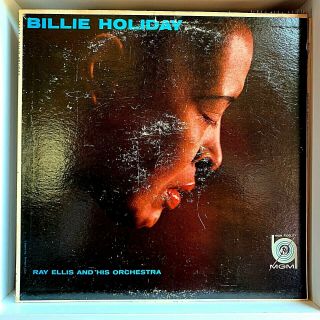 Billie Holiday W/ Ray Ellis 1959 Vinyl Mono Mgm Records 1st Press