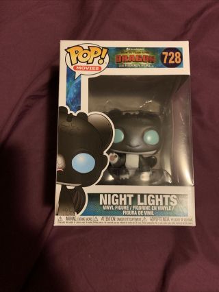 How To Train Your Dragon 3 728 Night Lights Blue Eyes