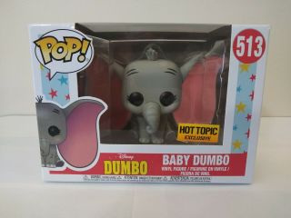 Funko Pop Baby Dumbo 513 Hot Topic Exclusive Disney