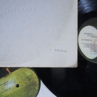 The Beatles White Album 1968 Apple 101 Vinyl 2 Lp Low Number Birthday