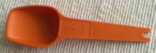 Vintage Tupperware Replacement Measuring Spoon 1 Tbsp Burnt Orange