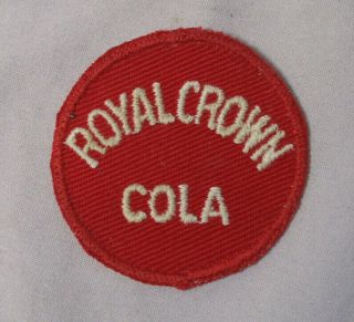 Vintage Royal Crown Cola Patch 2 Inches 1872