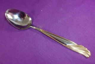 Cambridge Stainless Gold Florentine Oval Soup Spoon Multiples