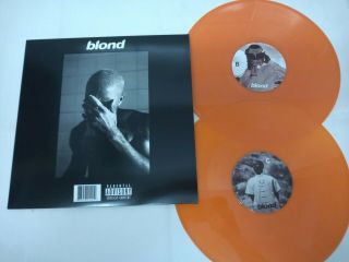 Frank Ocean Blond - Dbl Vinyl Lp Record,  Rare Channel Orange Nostalgia Eaj