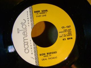 Mint/m - 1965 Pressing Funk Northern Soul 45 Ron Buford Deep Soul/part 2