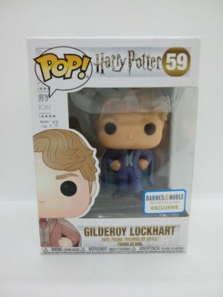 Funko Pop Gilderoy Lockhart 59 Harry Potter Barnes And Noble Exclusive