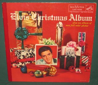 Elvis Presley Rca Loc - 1035 Christmas Album Lp 1957