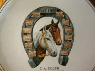 1911 CALENDAR PLATE FROM SOUTH BEND,  INDIANA COMP C.  A.  DOLPH FURNITURE SO BEND IN 2