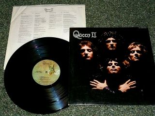 Queen Ii - 1974 Eks - 75082 Heavy Vinyl Early 1st Press Lp - Ex