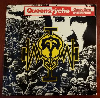 Queensryche Operation Mindcrime 12 " Vinyl Lp Album