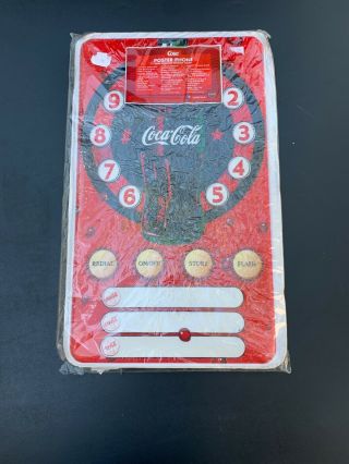 Coca Cola Poster Telephone Speaker Phone Wall Hanging 12 " X 20 "