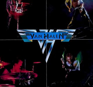 1979 Van Halen 1st Album Self Titled Vinyl Record W\ Inner Lp