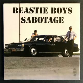 Beastie Boys Sabotage 3 " Vinyl Rsd Ill Communication Rare Ltd Grand Royal