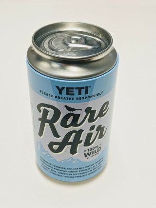 Yeti Rare Air Soda Can Limited Edition Buck Bank Stash Can
