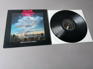 Return Of The Living Dead Ii Orig.  Vinyl Lp Anthrax Julian Cope Zodiac (1988 Us)