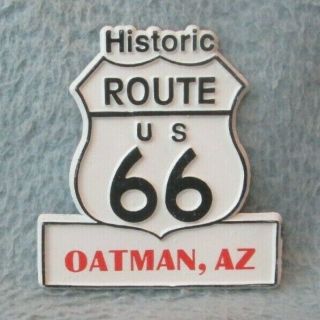 Historic Route 66 Oatman Arizona Rubber Magnet Souvenir Refrigerator Travel Mb58
