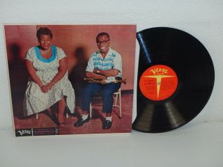Ella Fitzgerald & Louis Armstrong 1956 Us Mono Dg Lp Verve Records Mg V - 4003