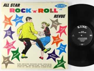V/a - All Star Rock And Roll Revue Lp - King No Crown Mono Dg