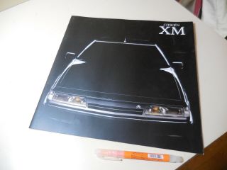 Citroen Xm Japanese Brochure 1990/10? E - Y3sf